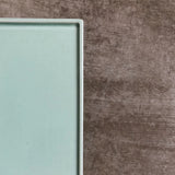 eccentric | celadon square plate