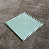 eccentric | celadon square plate